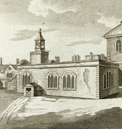 Kaple v Tower of London od English School