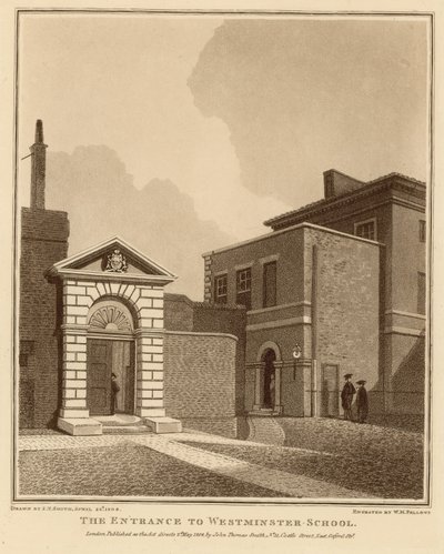Vstup do Westminster School od English School