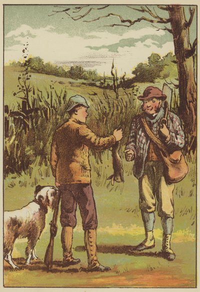 První zabití (barevné rytí) od English School