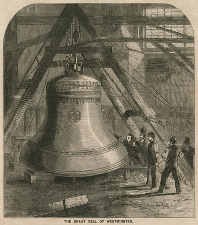 Velký zvon z Westminsteru od English School