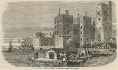 Příliv v Lambeth ve středu týden od English School