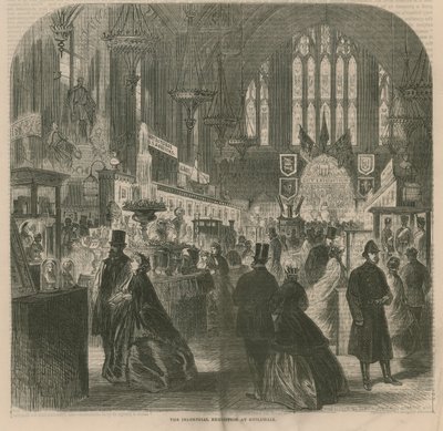 Průmyslová výstava v Guildhall v Londýně od English School