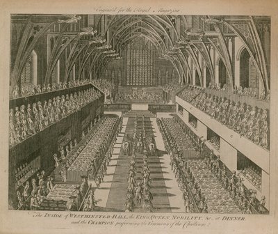 Vnitřek Westminster Hall od English School
