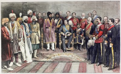 Poslední rozhovor Shere Ali s anglickým místokrálem v Umballah Furbar od English School