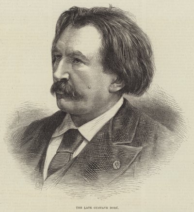 Zesnulý Gustave Dore (rytina) od English School