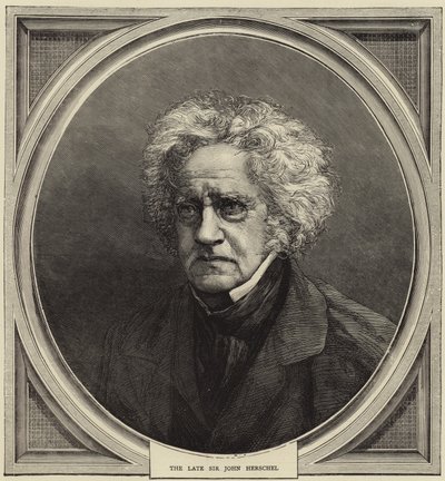 Zesnulý sir John Herschel od English School
