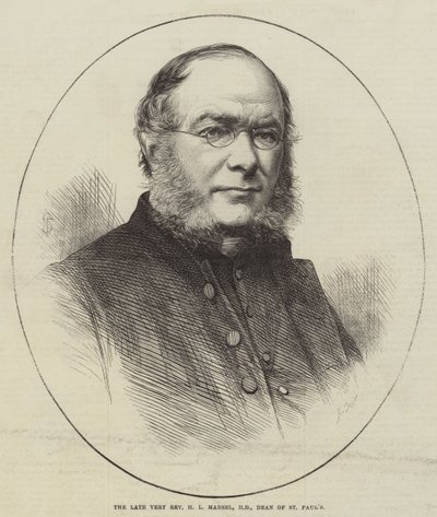 Zesnulý velmi reverend HL Mansel, DD, děkan ze St Paul