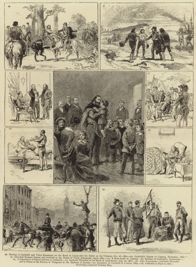 Život Giuseppe Garibaldiho od English School