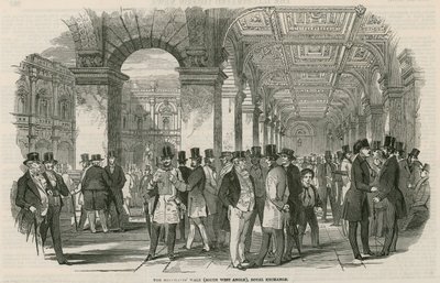 Obchodníci chodí (jihozápadní úhel), Royal Exchange od English School