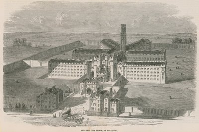 Nová městská věznice v Holloway od English School