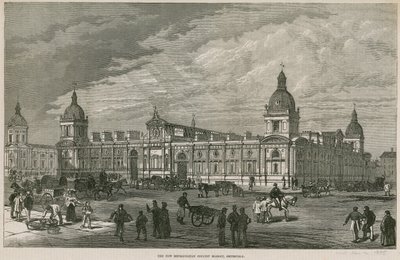 Nový Metropolitan Poultry Market, Smithfield od English School
