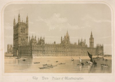 Nový Westminsterský palác v Londýně od English School