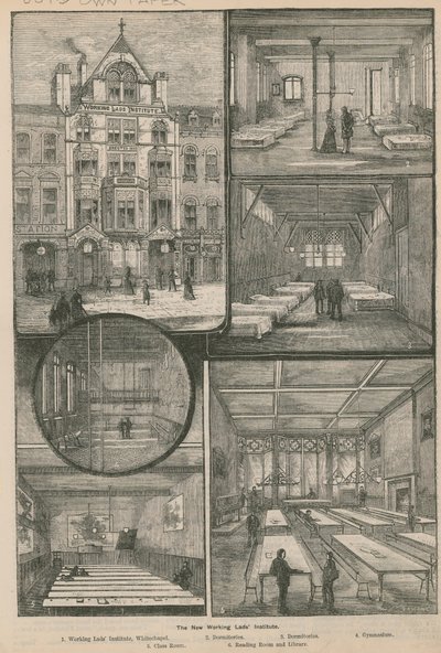 Nový Working Lads Institute, Whitechapel od English School