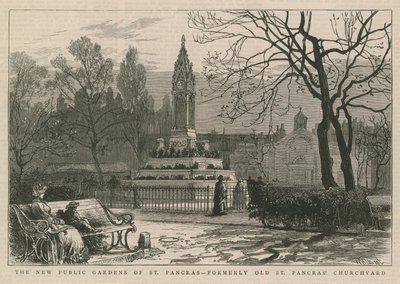 Nové veřejné zahrady v St Pancras od English School
