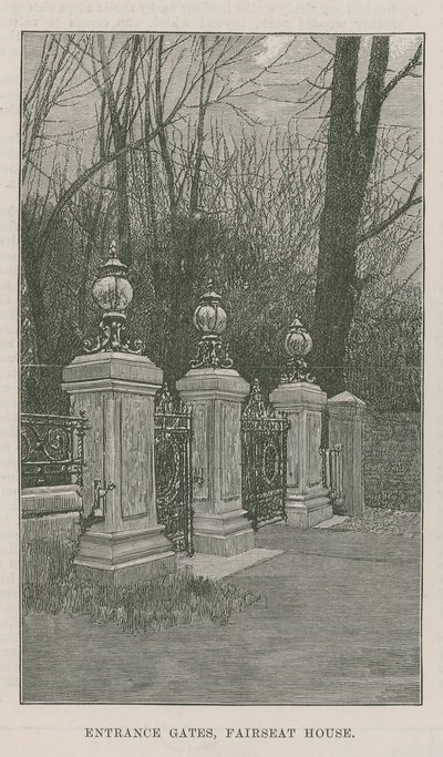 Nový veřejný park v Highgate: vstupní brány, Fairseat House od English School