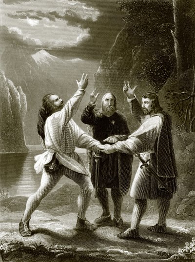 Přísaha tří Švýcarů od English School