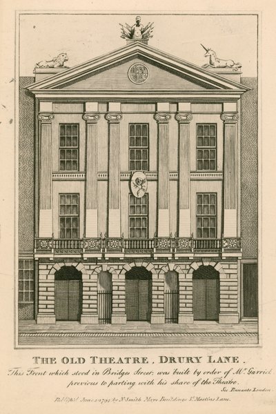 Staré divadlo, Drury Lane od English School