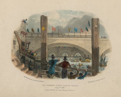 Otevření nového mostu London Bridge od English School