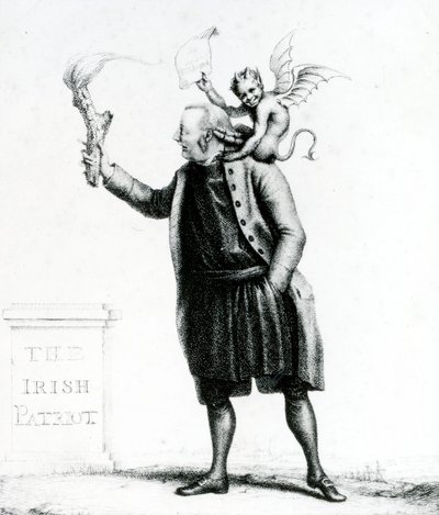 The right Rev. Volunteer B of D, publikoval Richard Morton Paye, 1784 (bodka) od English School