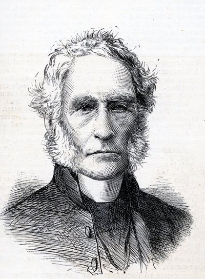 Správný reverend Alfred Ollivant (1798-1882) Ilustrace z The Graphic 13. ledna 1883 od English School