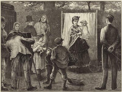 Cestující fotograf od English School