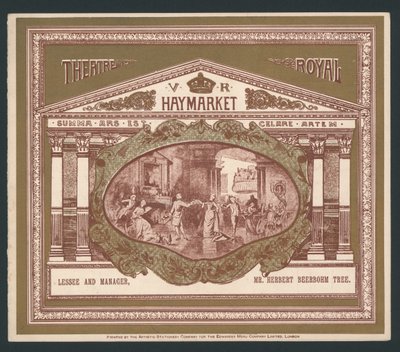Theatre Royal, Haymarket, Londýn od English School