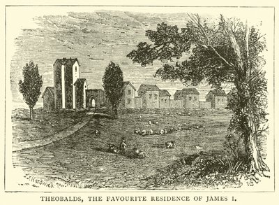 Theobalds, oblíbené sídlo Jakuba I od English School
