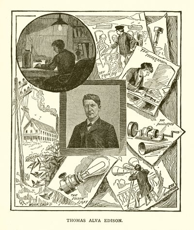 Thomas Alva Edison od English School