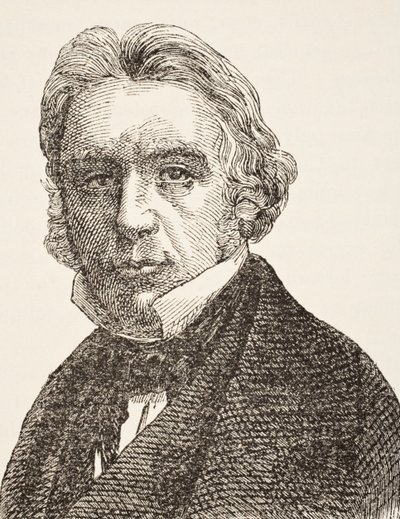 Thomas Babington Macaulay, 1. baron Macaulay, z „Národních a domácích dějin Anglie“ od Williama Hickmana Smith Aubrey (1858-1916), publikováno v Londýně, kolem roku 1890 od English School