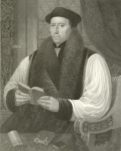Thomas Cranmer, arcibiskup z Canterbury od English School