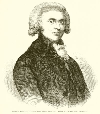 Thomas Erskine, poté lord Erskine od English School