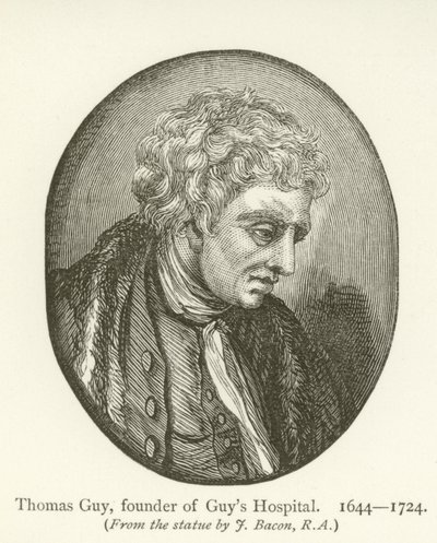 Thomas Guy, zakladatel Guys Hospital od English School