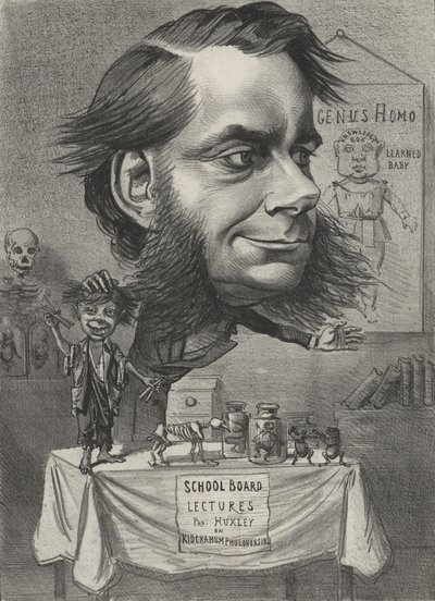 Thomas Henry Huxley , anglický biolog od English School