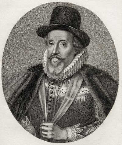 Thomas Howard, vyrytý Bocquetem, ilustrace z „Katalogu královských a vznešených autorů, svazek II“, vydaného v roce 1806 (litho) od English School