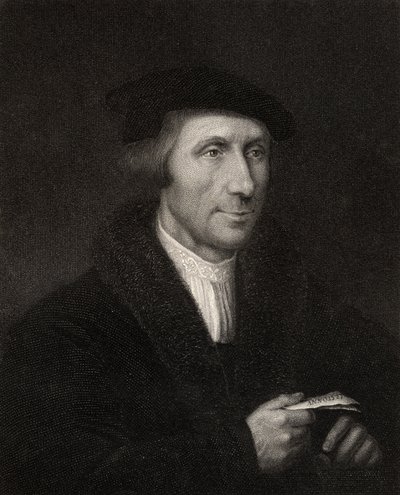 Thomas Linacre, nebo Lynaker, vyrytý H. Cookem z 