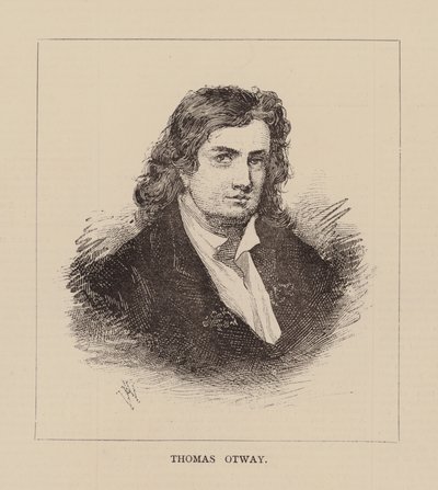 Thomas Otway (rytina) od English School