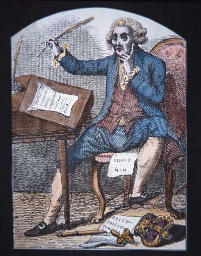 Thomas Paine (barevné lito) od English School