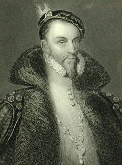 Thomas Radclyffe (asi 1526-83) 3. hrabě ze Sussexu (rytina) od English School