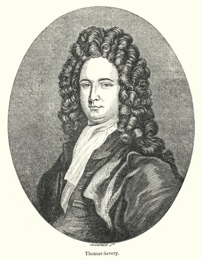 Thomas Savery (rytina) od English School