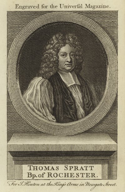 Thomas Spratt, biskup z Rochesteru od English School
