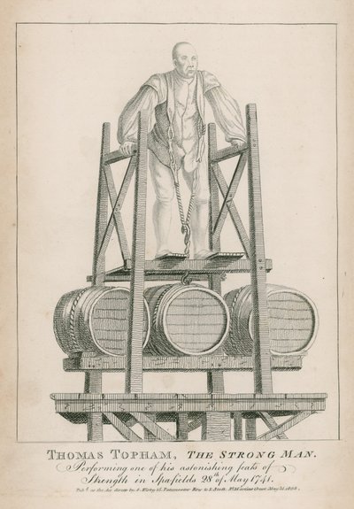 Thomas Topham, silný muž Islingtonu od English School