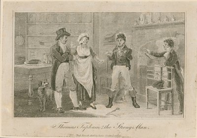 Thomas Topham, silný muž Islingtonu od English School