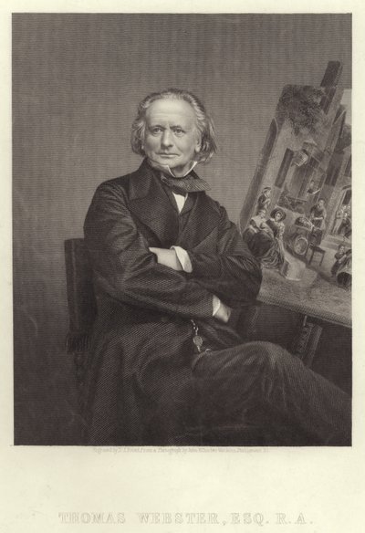 Thomas Webster , anglický žánrový malíř od English School