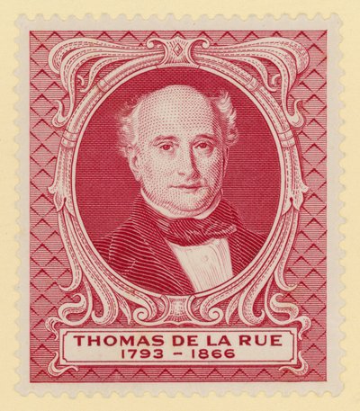 Thomas de la Rue , britský tiskař od English School