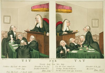 Sýkora za tetování aneb Každý pes má svůj den, vydal Thomas McLean, Londýn, 1827 od English School