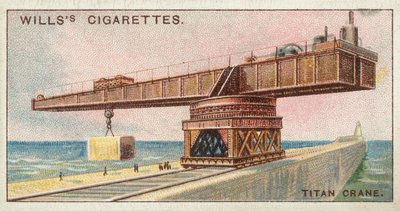 Titan Crane (chromolitho) od English School