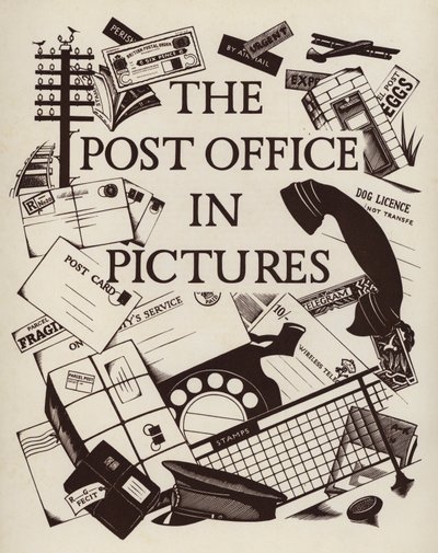 Ilustrace na titulní straně pro The Post Office in Pictures od English School