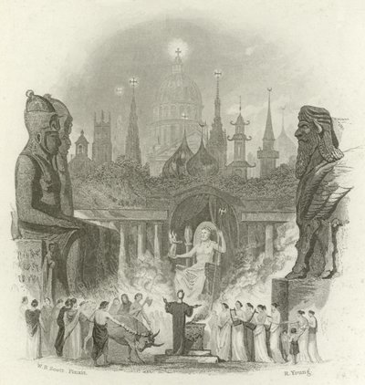 Titulní strana knihy The Faiths of the World od Jamese Gardnera od English School