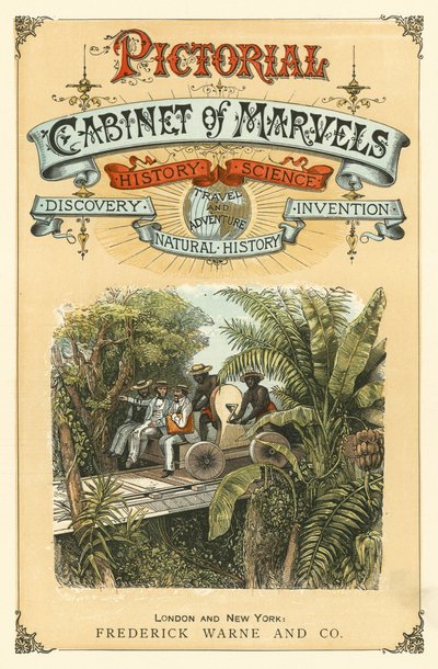 Titulní strana The Pictorial Cabinet of Marvels od English School