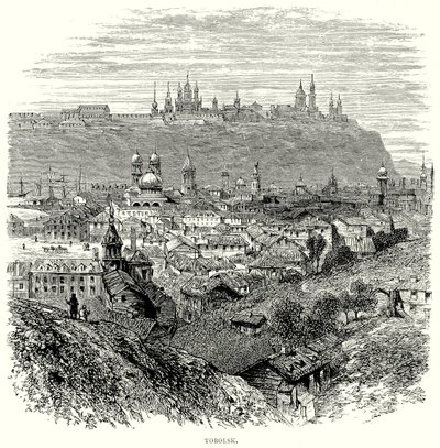 Tobolsk (rytina) od English School